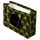 Search for green gold gift bags Pattern