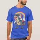Search for unicorn riding dinosaur tshirts Rex