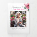 Search for funeral brochure invitations Celebration of life