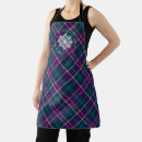 Search for blue green plaid aprons Purple