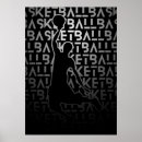 Search for black white basketball posters Sports