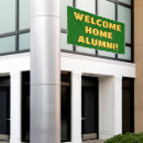 Search for green gold banners College