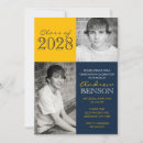 Search for classic graduation invitations Navy blue