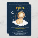 Search for lion baby boy shower invitations Little prince