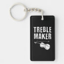 Search for cute violin key rings Music