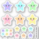 Search for kawaii stars stickers Galaxy
