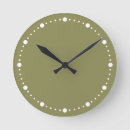 Search for olive clocks Minimalist