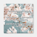 Search for positive quote magnets Flowers