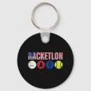 Search for tennis design rounded key rings Birthday