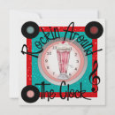 Search for around the clock invitations Retro