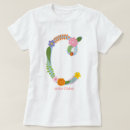 Search for flower monogram tshirts Letter