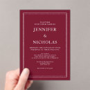 Search for acrylic wedding invitations Formal