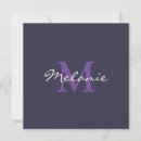 Search for purple note cards Elegant