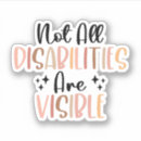 Search for invisible disabilities stickers Disabled