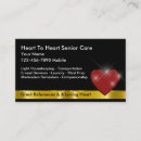 Search for caregiving business cards Health