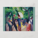 Search for macke postcards Promenade