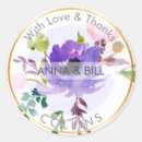Search for violet floral stickers Thank