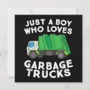 Search for garbage cards Truck