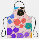 Search for abstract flower aprons Blossom