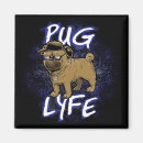 Search for pug lovers magnets Puppy