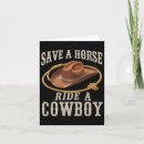 Search for funny horse riding cards Cowboy