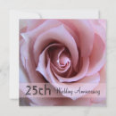 Search for elegant 25th wedding anniversary invitations Roses
