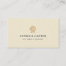 Search for tropical beach business cards Seashell