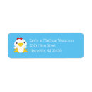 Search for baby chick return address labels Chicken
