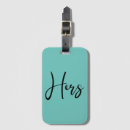 Search for his and hers luggage tags Husband