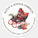 Search for vintage christmas bells stickers Sleigh