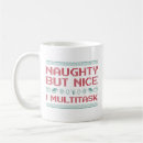 Search for naughty or nice mugs Santa