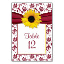 Search for yellow wedding table cards Country