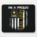 Search for proud army mousepads White dove