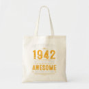 Search for 80 year old birthday tote bags Years