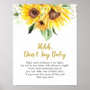 Search for sunflower shower games Don't say baby