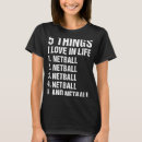 Search for love netball tshirts Sport