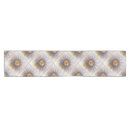 Search for gray yellow table runners For her