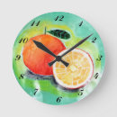 Search for acrylic clocks Orange