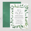 Search for greenery eucalyptus baby shower invitations Woodland