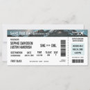 Search for boarding pass wedding save the dates Vintage