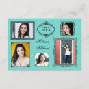 Search for vintage frame graduation invitations Blue