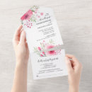Search for pink flowers wedding invitations Rose