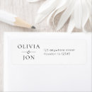 Search for large print return address labels Chic