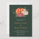 Search for purple pumpkin invitations Fall