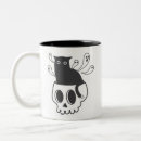 Search for cat ghost mugs Skull