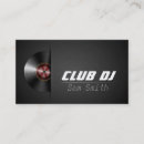 Search for dj business cards Stylish