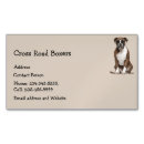 Search for boxer dog business cards Animal