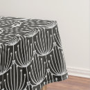 Search for black and white abstract tablecloths Pattern