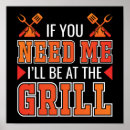 Search for grilling posters Grill master