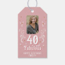 Search for 40th birthday gift tags 40 and fabulous